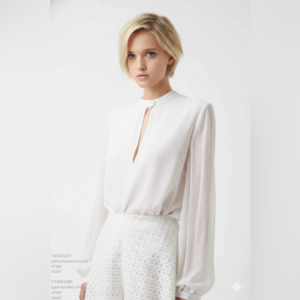 NWT Finders Keepers Ivory Blouse size S